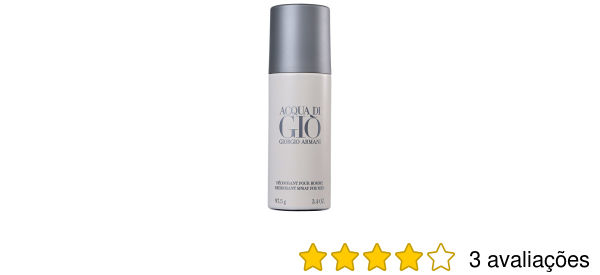 Emporio armani deodorant spray top